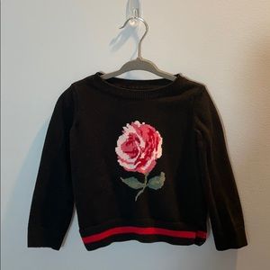 Toddler girl Gap rose sweater